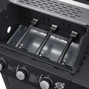 Jusky Gratar cu gaz Louisiana BBQ cu 3 arzatoare