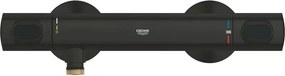Baterie dus termostatata negru mat Grohe Grohtherm 500