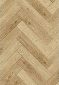Mexen Anniston panouri vinilice tip spic 570 x 95 mm LVT Dryback 2,5 mm, strat suport PVC, 4 V-Fuga, Stejar