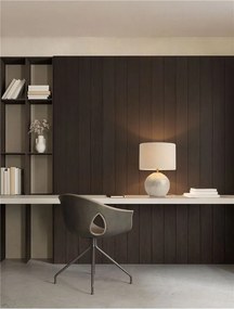 Veioza din scoici capiz, abajur boucle ORA