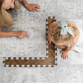 Covor puzzle Parisa Gri