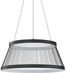 Lustră LED dimabilă Zuma Line MD3328-2M-3BT BALL LED/53W/230V 2700-6000K negru + telecomandă