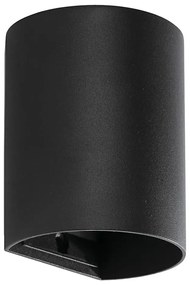 Aplică FARO 40523 SOLE 1xGU10/8W/230V negru rotund