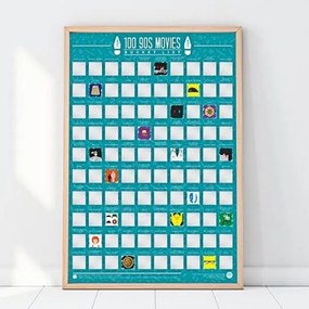 Poster cu cele mai bune 100 de filme - anii 90