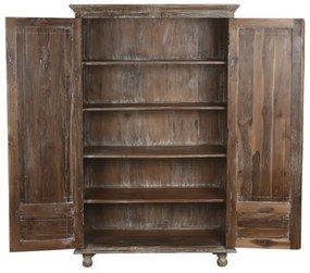 Dulap, natur, din lemn de tec, Timberly