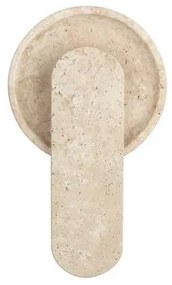 Aplica LED lumina ambientala MAVIS travertin galben