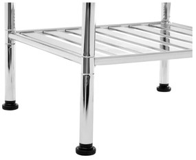 Etajeră de baie argintie 34x80 cm – Premier Housewares