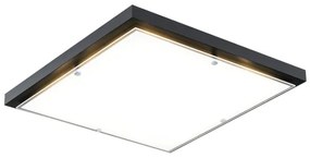 Plafonieră CARLSON 4xE27/15W/230V 60x60 cm negru Argon 1826