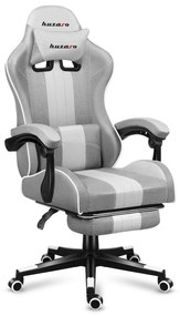 Fotoliu gaming Fusion 4.7 (alb + gri). 1087481