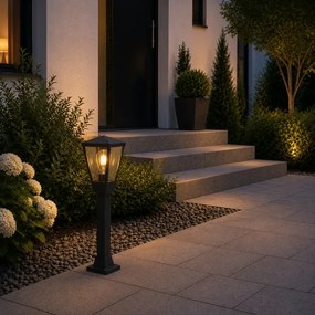 Brilliant - Lampă de exterior WESTDLIFF 1xE27/20W/230V 73,4 cm IP44 antracit