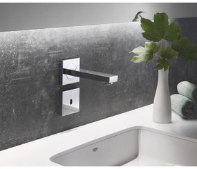 Baterie electronică cu senzor infraroșu GROHE EUROCUBE E, crom lucios - 36442000