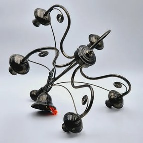 Lustră pe lanț DONATO 5xE14/40W/230V