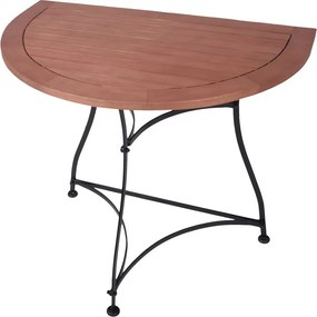 Masă auxiliară de grădină din lemn de eucalipt 54x85 cm Wien – Garden Pleasure