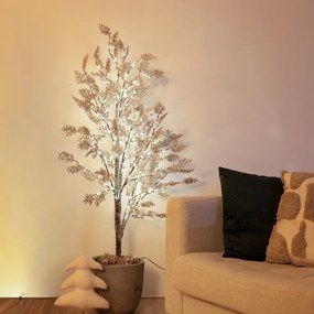 Pom de Crăciun de exterior, lampă de podea 150 cm, incl. LED cu temporizator IP44 - Fuyu