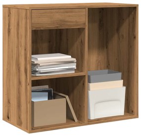 vidaXL Dulap de cosmetice Artisan Stejar 80x40x75 cm Lemn prelucrat