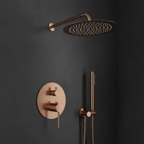 Set de dus incastrat Rea Foss Clif Brush Copper + BOX