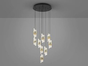Lustra LED suspendata design elegant Iliada 9L