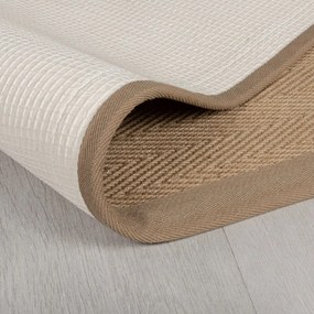 Covor tip traversă în culoare naturală din iută 60x230 cm Kira – Flair Rugs