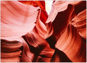 Tablou - Roci roșii (70x50 cm)