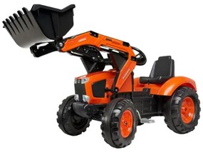 Tractor cu pedale pentru copii FALK, portocaliu