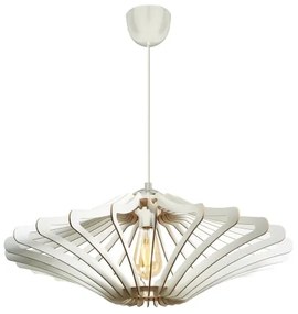 Lustră pe cablu 1xE27/60W/230V alb d. 59 cm