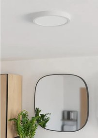 Eglo 901333 - Plafonieră LED FUEVA pentru baie, 11,5 W, 230 V, Ø21,1 cm, IP44, albă
