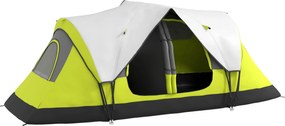 Outsunny Cort de Camping cu 2 Dormitoare pentru 6-8 Persoane | Aosom Romania
