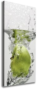 Tablou pe pânză Apple a sub apă