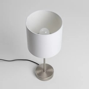 Lampă de birou LED 1xE14/5W/230V alb/crom mat