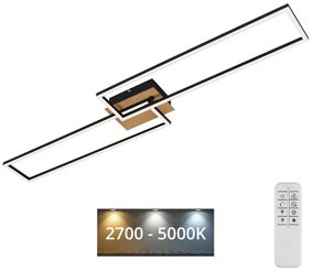 Lustră LED dimabilă aplicată FRAME 2xLED/20W/230V 2700-5000K Brilo + telecomandă