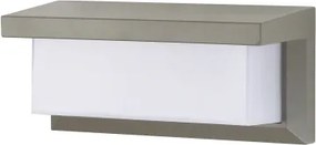 Brilagi - Aplică de perete LED RGBW BRICKY, pentru exterior, 1xE27/9W/230V, gri, IP54