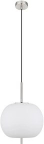 Pendul design modern Blacky I nickel, opal