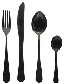 Set Tacamuri Negre, 16 Piese