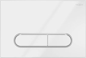 Mexen Fenix 11 buton de clătire, alb lucios - 601100