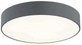 Plafoniera moderna design circular DARLING 35cm gri