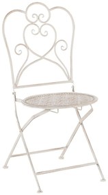Set 2 buc. scaune de grădină TRAVISO (metal) (bej). 1019170