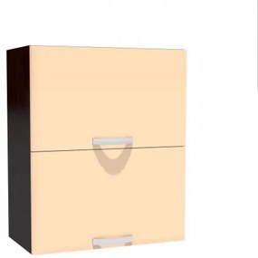 Corp superior 60 cu 2 usi orizontale Zebra cappuccino