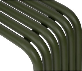 Scaun de grădină verde din metal Nokk – noo.ma