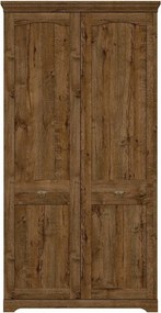 Dulap PATRAS, stejar april, PAL, cu 2 usi, 103x59x201 cm
