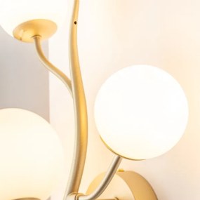 Aplică LED Brilagi MISTEL 3xG9/3W/230V auriu/alb