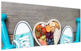 Tablou - Condiție sănătoasă (120x50 cm)