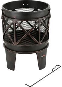 Vatră de grădină LUND TO-99702 2 în 1, 42 cm