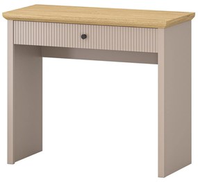 Masă de toaletă Indices (taupe + stejar pietros). 1116870