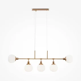 Lustra design deosebit cu 5 surse de lumina Erich MYMOD221-PL-05-G