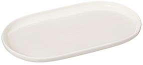 Farfurie pentru prajituri din portelan NORA, 30 x 18 cm