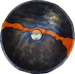 Chiuveta ceramica UNICAT Metal Orange
