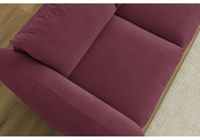 Canapea burgundy 265 cm Ernest – Bobochic Paris