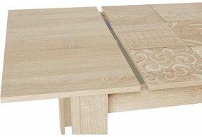 Masă extensibilă pentru dining ARIA, stejar Sonoma