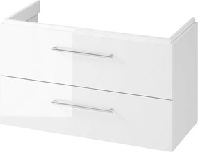 Dulap suspendat pentru lavoar Alb Cersanit Larga 100 cm