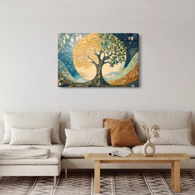 Tablou – Arborele vieții în lună (90x60 cm)